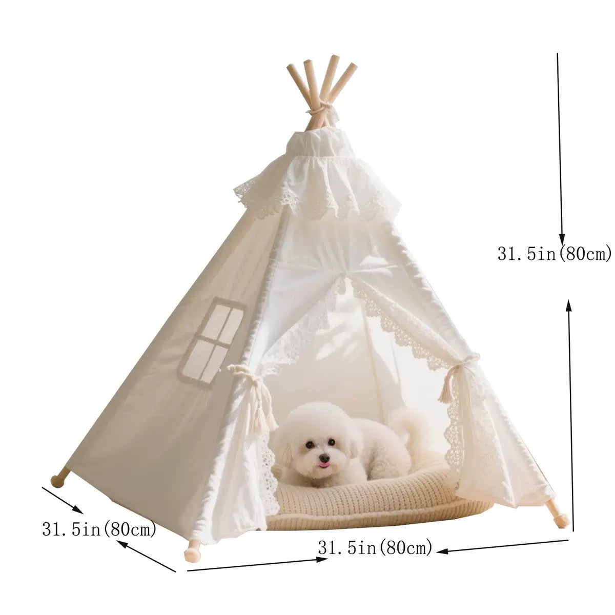 Light pet tent