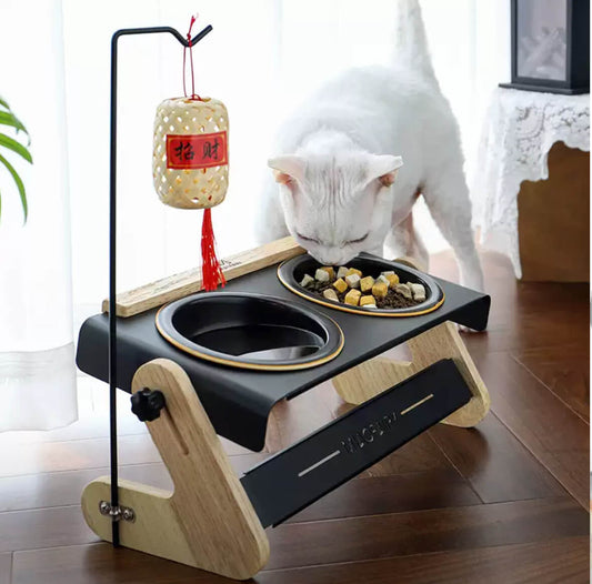 Pet bowls stand