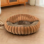 Hooded pet bed